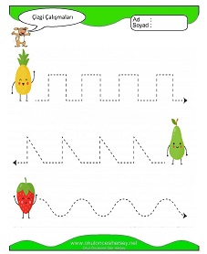 Çizgi Çalışma Sayfaları